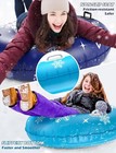 Snow Tube Inflatable Snow Sled Toboggan Snow Toys For Kids And Adults Heavy Duty