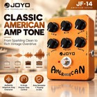 Joyo Jf-14 American Sound Guitar Preamp Pedal 6-knob Eq Cab Simulator  opend 