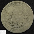 1912 S Liberty V Nickel 5c - Cleaned - Liberty Nickel - Low Mintage Issue