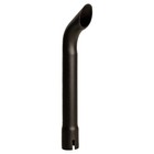 Exhaust Pipe Stack Replacement Universal - 1-1 4  X 12  Curved Black