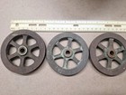 3 Solid Brass Maritime Pulley Wheels- 3     X            Boat Rigging Sheaves 