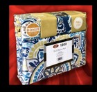 Diya Egyptian Comfort 1800 Thread Ct 6pc Full Printed Bed Sheet Set silky Smooth