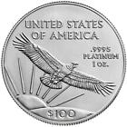 1 Oz Platinum American Eagle Coin  100  bu  - Random Date  a583