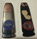 Suffolk County Police Scpd Bullet Firearm Training Range Challenge Coin New York