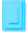 100  Cotton Branded Bedding 1000tc 1200tc Select Item Aqua Blue Solid