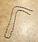 23  Unusual Old   Vintage Navajo Sterling Silver Pearls Bead Necklace