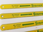 Starrett - Sf 1224 Greenstripe 12  High Speed Hacksaw Blades - 7 Unused Blades