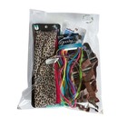 Scunci Goody Hair Accessory Lot Headbands Wide Fabric Rhinestone Brunette