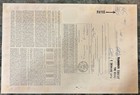American Airlines Bond Certificate  issued February 1984 - Due December 1988 