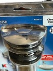 Keeney Push Button Bathroom Sink Drain Chrome For Sinks With Overflow K820-75