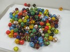 2 Pounds  16mm  India Handmade Multicolor Bicone Cross Glass Beads Bulk  prt-6    