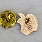 Vtg 80s Macintosh Apple Computer Rainbow Logo Advertising Small Lapel Pin