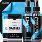 Glasses Cleaner Spray - Eyeglass Cleaner No Streaks Technology   Microfiber C   