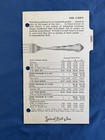  1968 Samuel Kirk   Son Price List Brochure Cheryl Sterling Silver