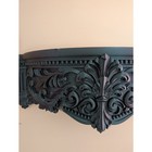 Large Gothic Wall Shelf  Ornate Victorian Floating Shelf  Dark Academia Decor