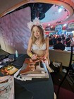 Coco Lovelock Signed Model 8x10 Photo -proof- -certificate-  a0095 