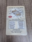 Case Xx Collector   s Pocket Guide Anatomy Of A Case Knife Reference Card