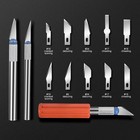 13-piece Precision Exacto Knife Set  Including Hobby And Craft Knives As Well As