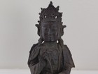       17th Century Sino Tibetan Bronze Figure  Buddhist Deity Of Compassion