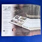 8 New Creative Memories 12 X 12 Page Protectors 15 Sheets   1 Old Style 128 Pgs