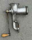 Vintage Universal Meat Chopper No  333 Cast Iron Hand Crank Grinder Usa