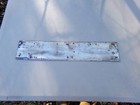 Antique Blue White Porcelain Mulberry Street Sign Newport Pennsylvania
