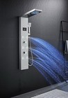 Tsibomu Stainless Steel Led Shower Panel Tower System Rainfall Waterfall System