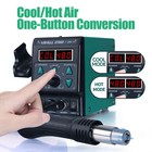 Yihua 8786d-i Soldering Iron Station Digital Hot Air Rework Station Complete Kit