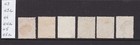 Netherlands Scott 43  43a  44  44a  45  And 45a - 1894 - Used  Very Nice