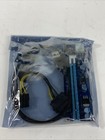 3 Pack 6-pins Pci-e Ver 006c Pcl-e 16x To 1x Powered Riser Adapter Card