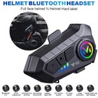 Motorcycle Helmet Headset Wireless Bluetooth 5 3 Headphone Speaker Hands-free