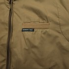 Vtg Members Only Mens Jacket 42 Beige Brown 80s Classic Bomber Racer Hong Kong