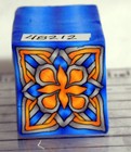 Polymer Clay Cane  Raw  Square  Kato  Premo 48212  7 8  X 1 1 4   75 Ounce