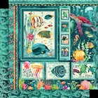Graphic45 Seas The Day 12x12 Collection Pack Scrapbook 24 Dbl-sided Cardstocks
