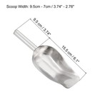 Ice Scoop Stainless Steel 9 8x2 8  Flour Cereal Sugar Food Utility Shovel