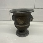 Antique Eales 1779 Silver Plate Lion Head Trophy Urn    most Improved    C1900