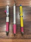 Rare Set Of 3 Ambien Cr Drug Rep Pens  Heavy Metal  Stylus Tip  Vintage Luxury