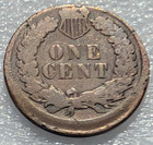 1903 Struck  5  Off Center Error Indian Head Cent Penny Vg