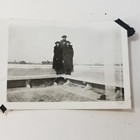 Vintage Photo Three Women Standing On The Ledge Of A Rooftop Antique 1920s