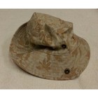 Nwt Gymboree Camo Leaf Bucket Beach Safari Hat Cap Cotton 0-6 Months Chin Strap