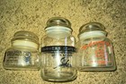 Lot Of 3 - Glass Jars - Company Advertising - South Dakota