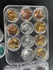 42 Mix Colors Set Nail Art Glitter Powder Dust Sparkly Sequins Shiny Flakes Diy