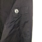 Chef Works Chef Coat Black Med Long Breathable Sleeves Button Front
