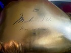 Muhammad Ali Signed Autographed Huge Gold 22 Charity Boxing Glove Jsa Coa