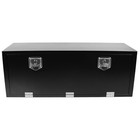Black Steel 48 x18 x18  Underbody Truck Tool Box Trailer Pickup Storage Toolbox