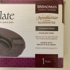 Communion Bread Plate And Base  Titanium Finish  Broadman Church Supplies