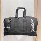 Titleist Golf 2024 Players Boston Carry Bag Fine Leather  Color  Gray
