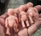 Vintage 2 25    Renwal Baby No  8 Dollhouse Doll Jointed Lot Of 3