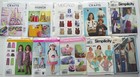 Lot Of 100 Vintage - Modern Sewing Patterns Vogue Simplicity Mccall Butterick Uc