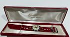 Ingersoll Mickey Mouse Watch- 1940s- Wide Red Band 8 5 